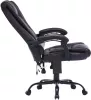 Кресло Cactus CS-CHR-OC03M-BR с вибромассажем/экокожа