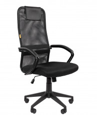Кресло Chairman 612 Черный пластик (black)