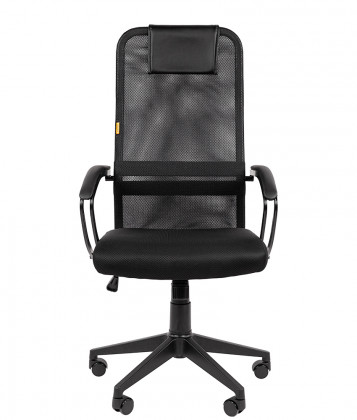 Кресло Chairman 612 Черный пластик (black)