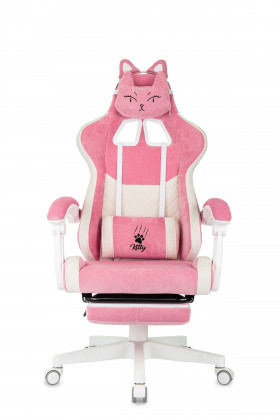 Кресло игровое Knight Киса/Ф В (Kitty/F W) Fabric /ткань