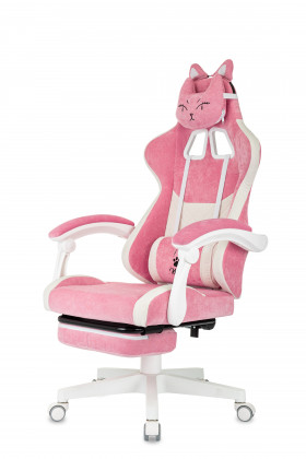 Кресло игровое Knight Киса/Ф В (Kitty/F W) Fabric /ткань