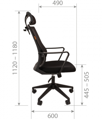 Кресло Chairman 545/ткань