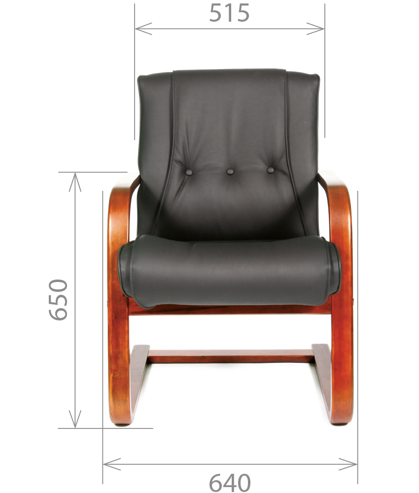 Кресло Chairman 653 V /натуральная кожа